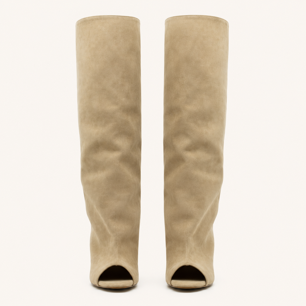 Celeste Suede Wedge Boots
