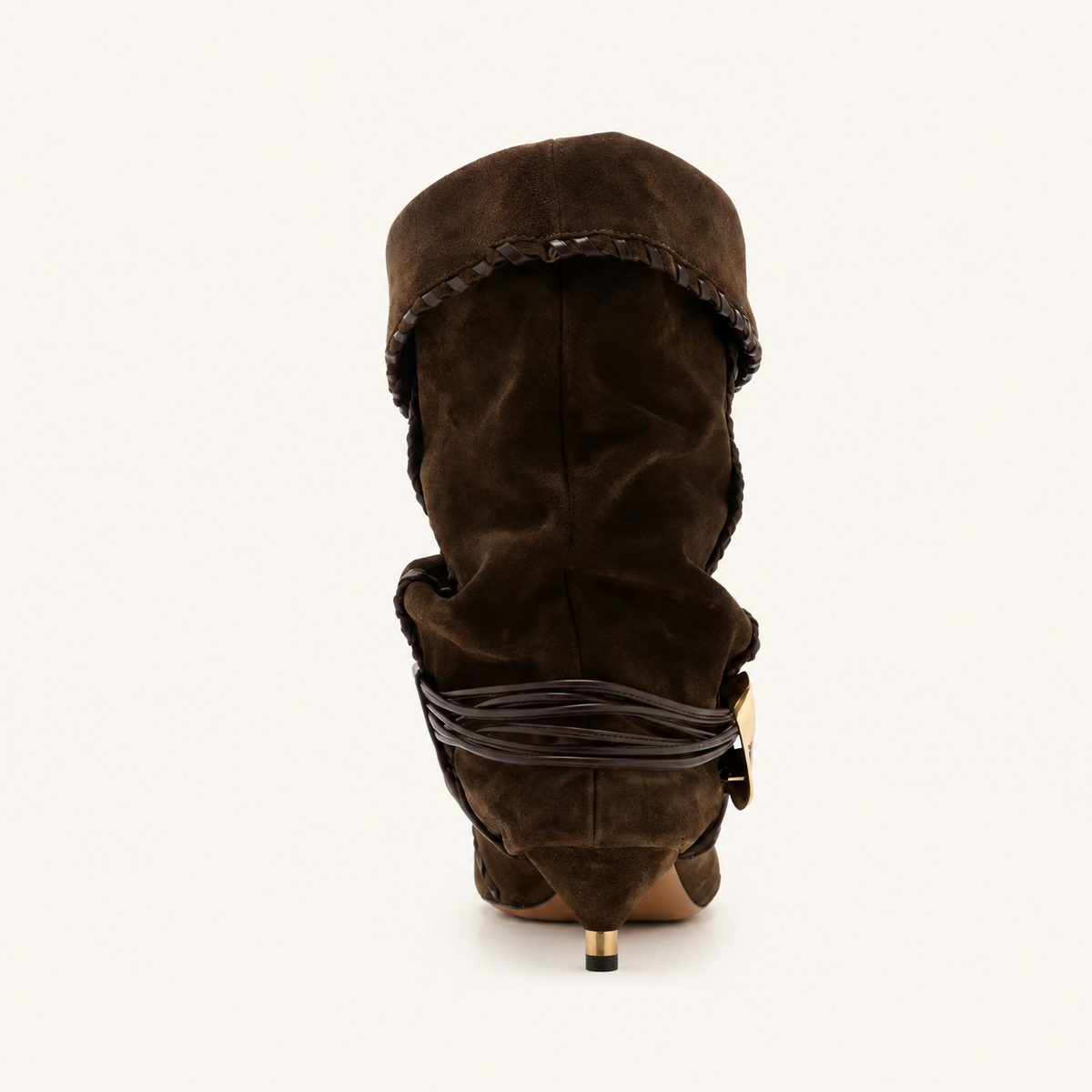 Lucia Wrapped Suede Boots