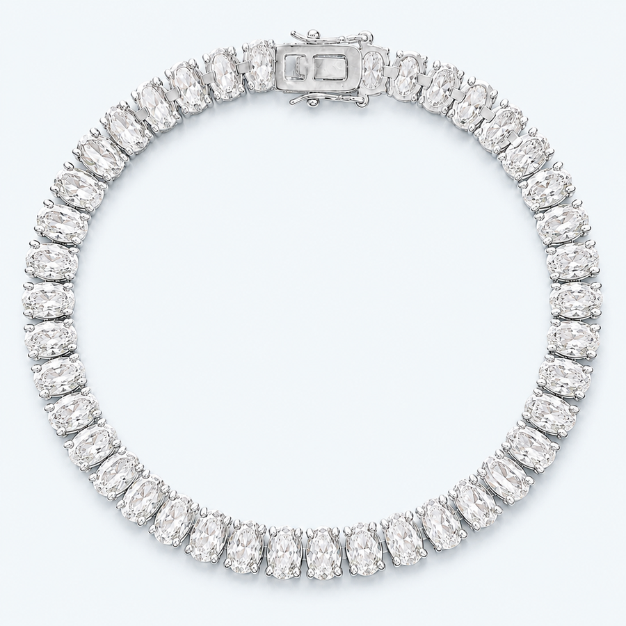 Marchetti Lumière Oval Tennis Bracelet