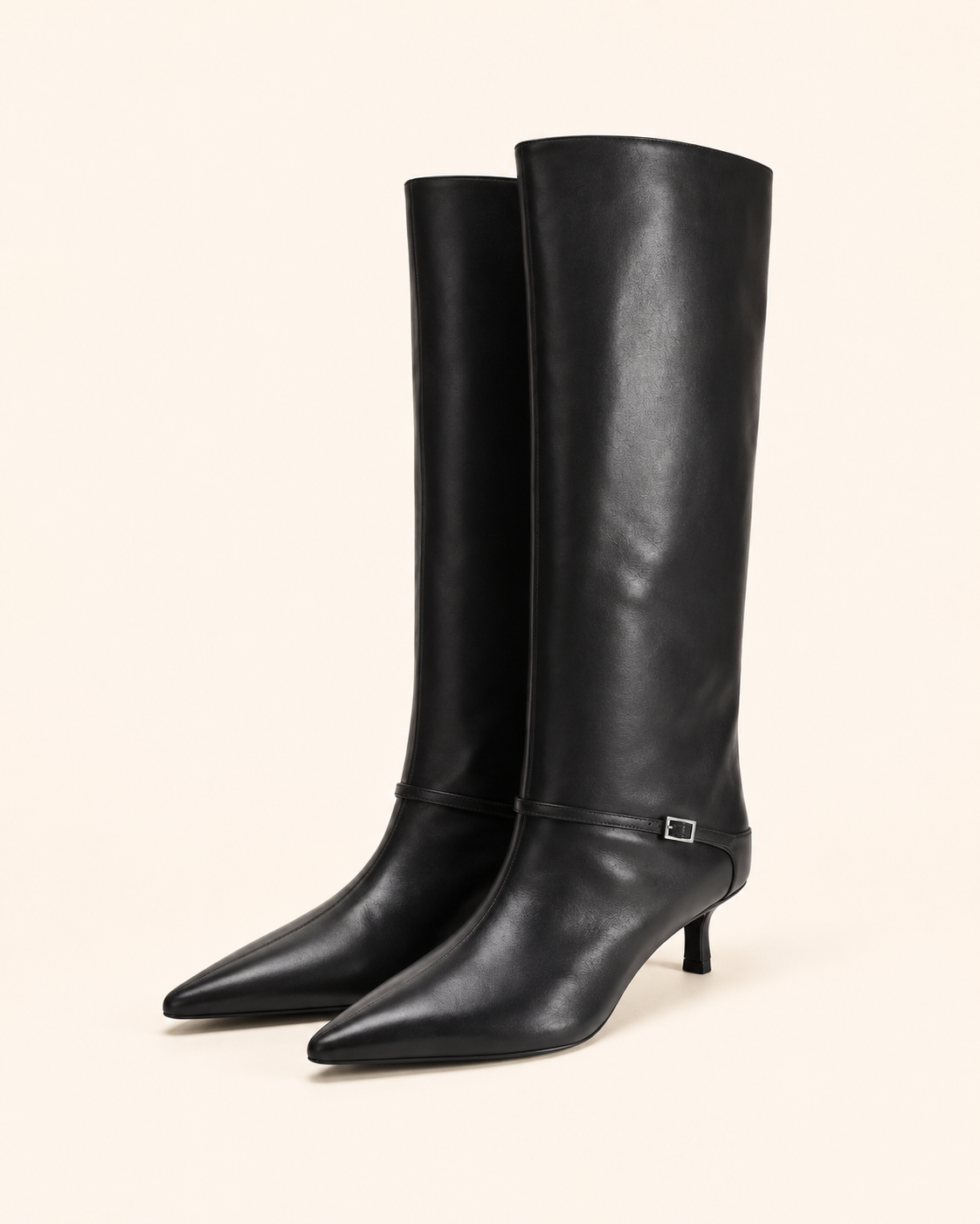 Elena Strap-Detail Boots