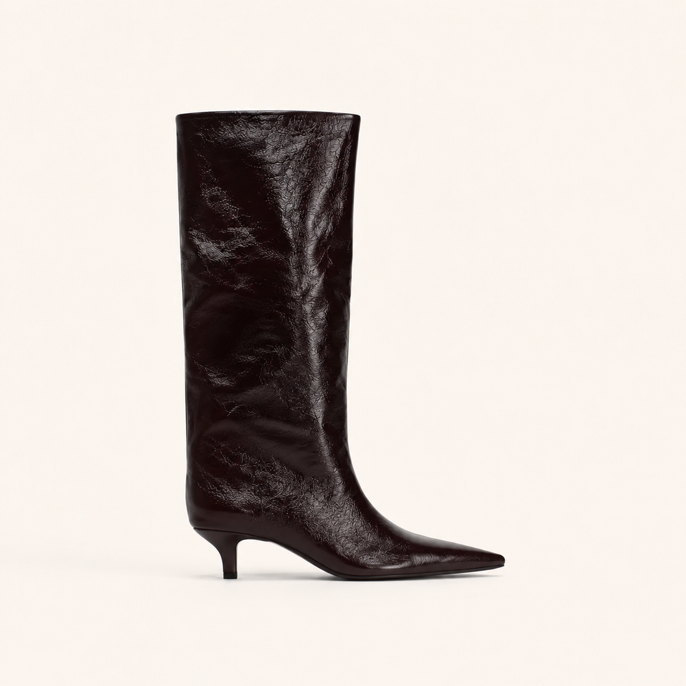 Marcella Burgundy Boots
