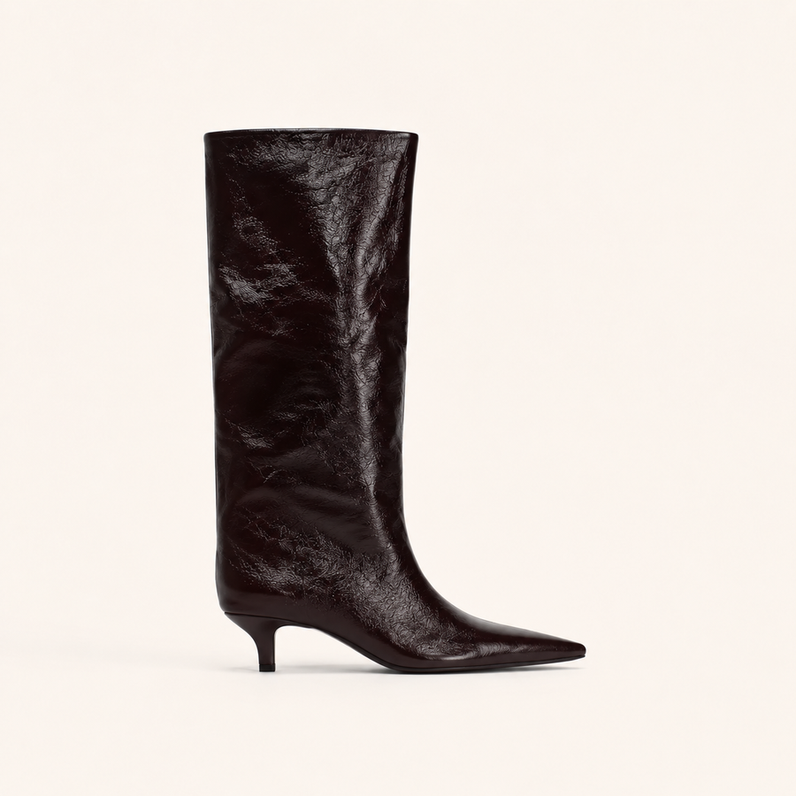 Marcella Burgundy Boots