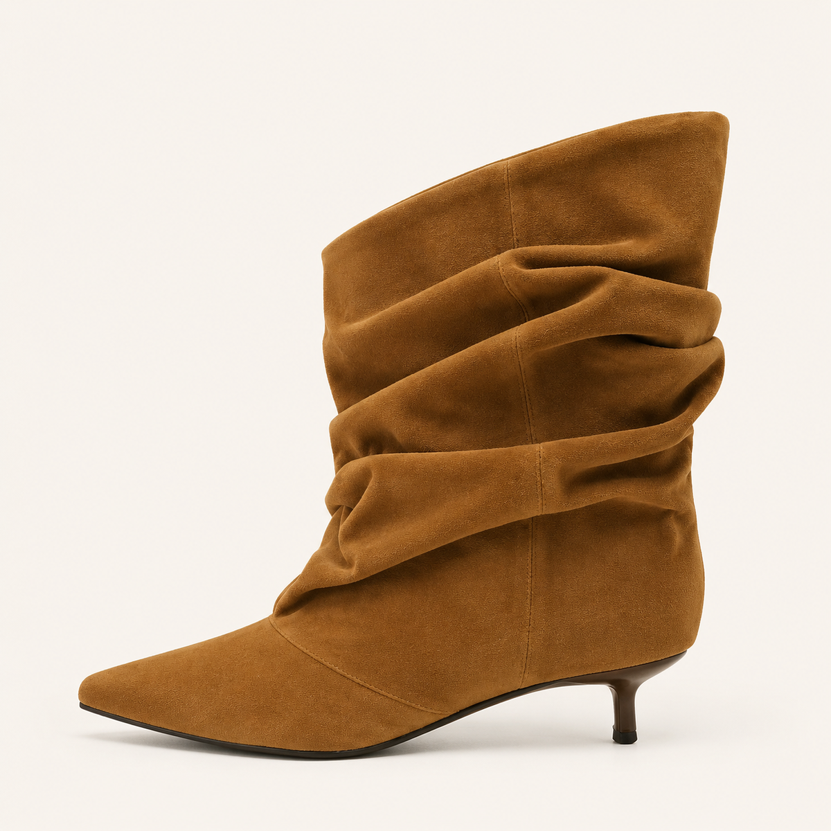 Marina Slouch Suede Boots