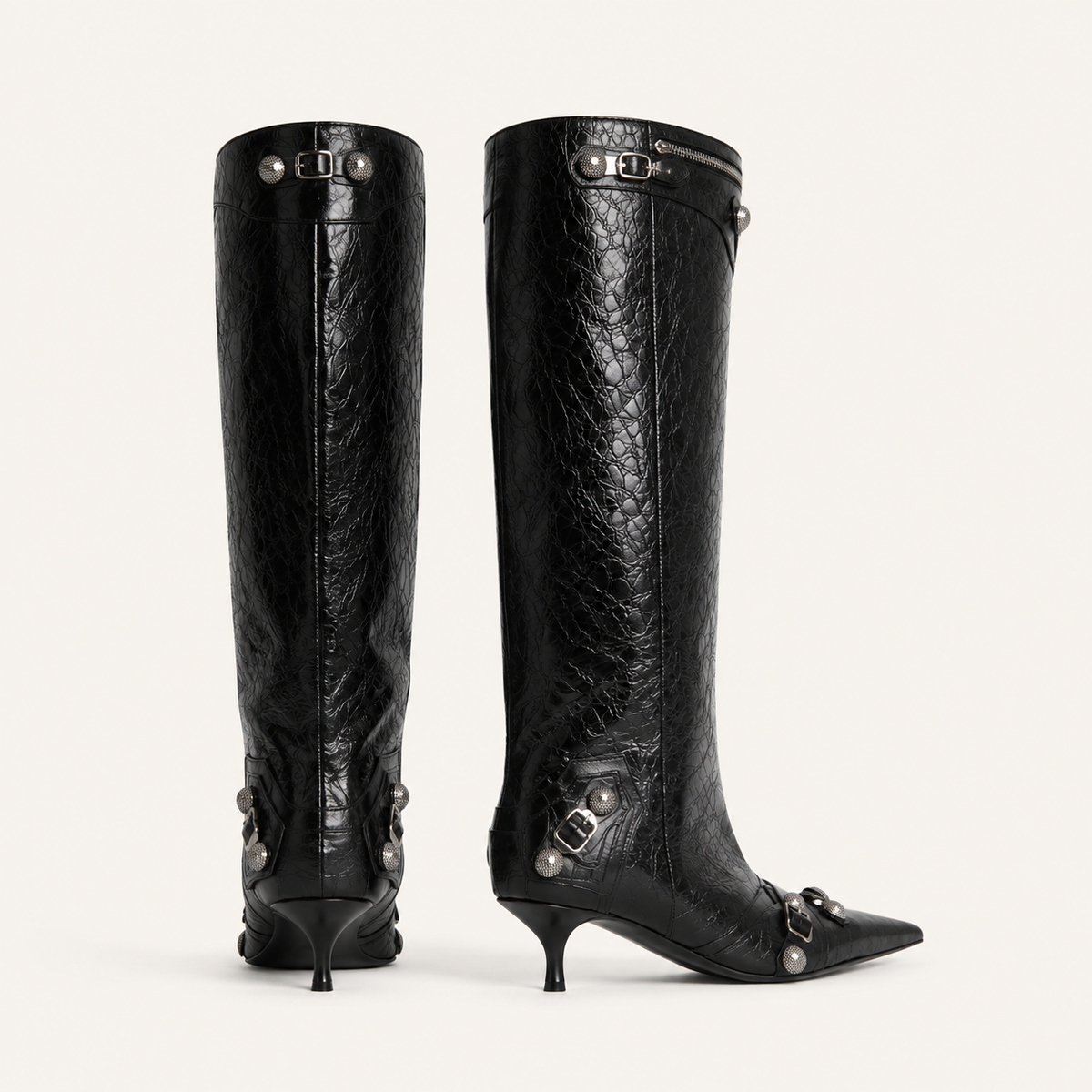 Valeria Buckled Boots