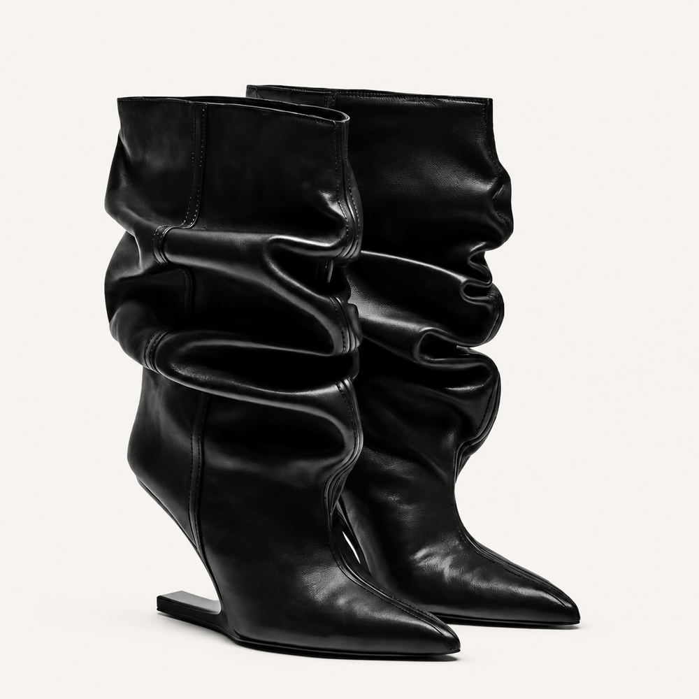 Vesper Sculpted Slouch Boots