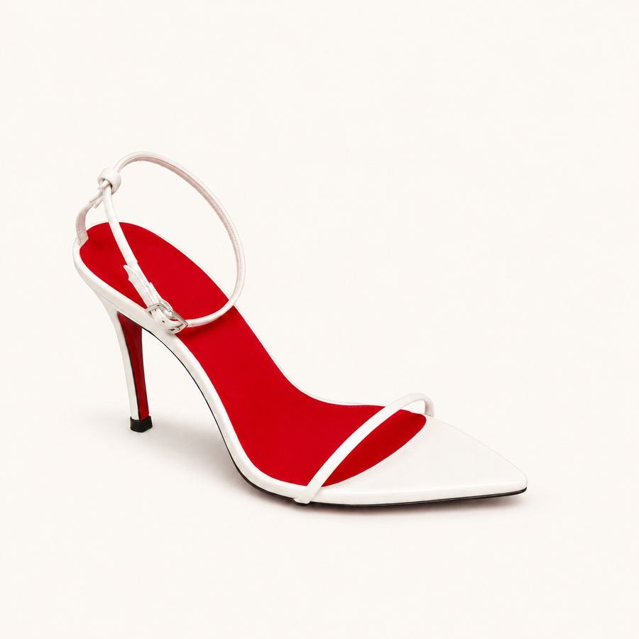 Blanc Rouge Slingback Heels