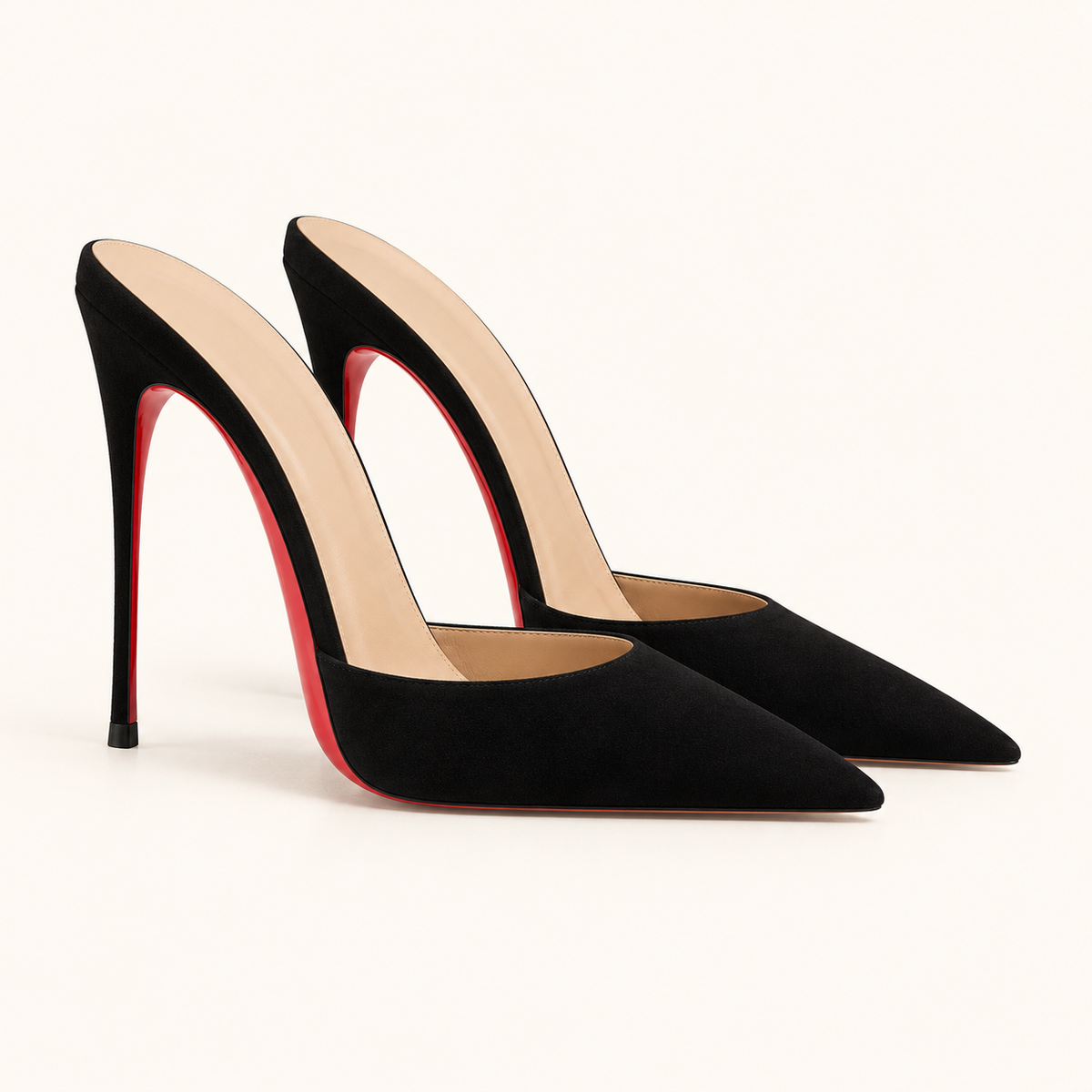 Vespera Stiletto Mule Heels