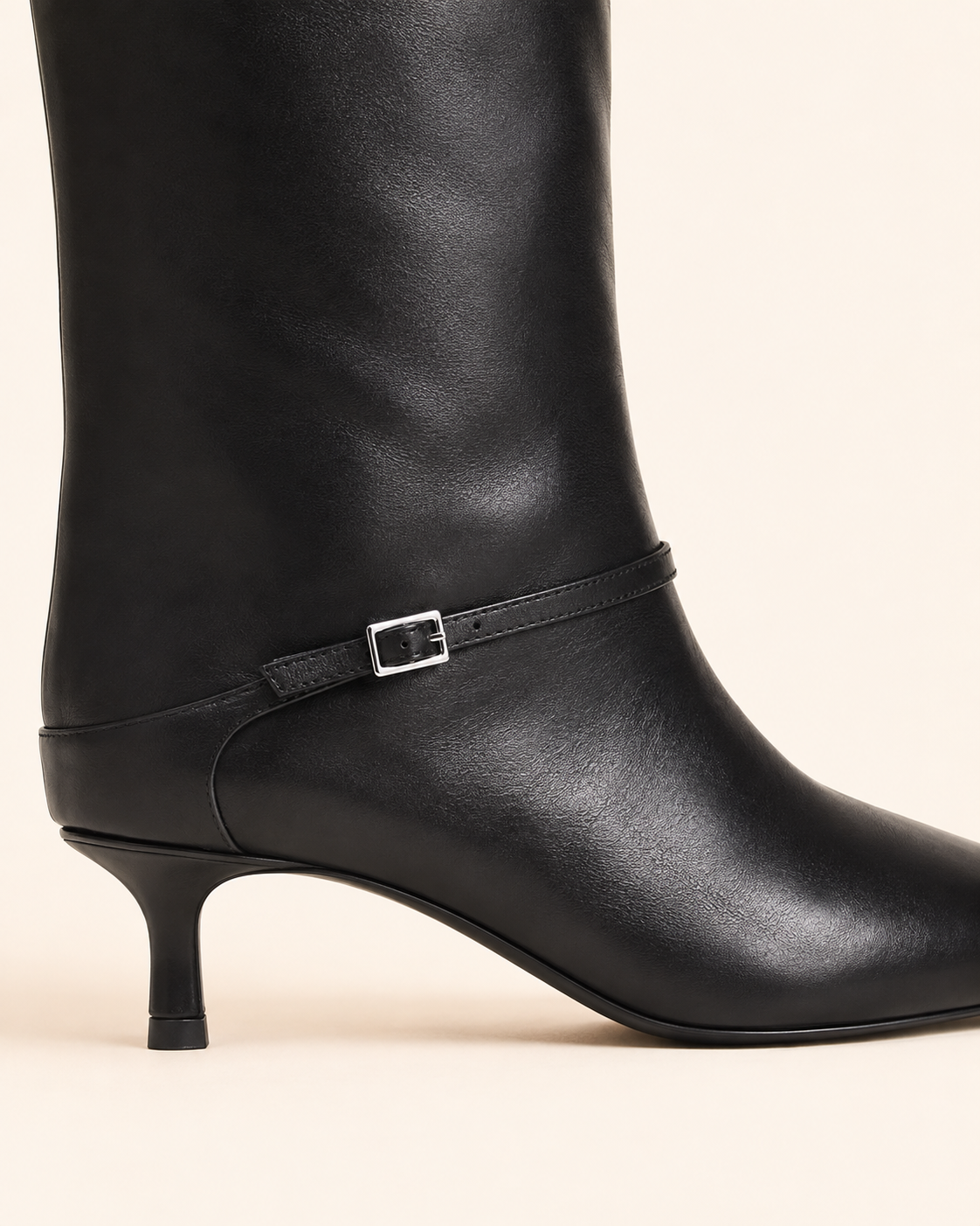 Elena Strap-Detail Boots