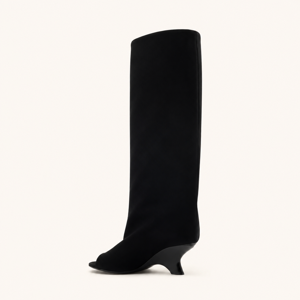 Nera Sculpted Wedge Boots