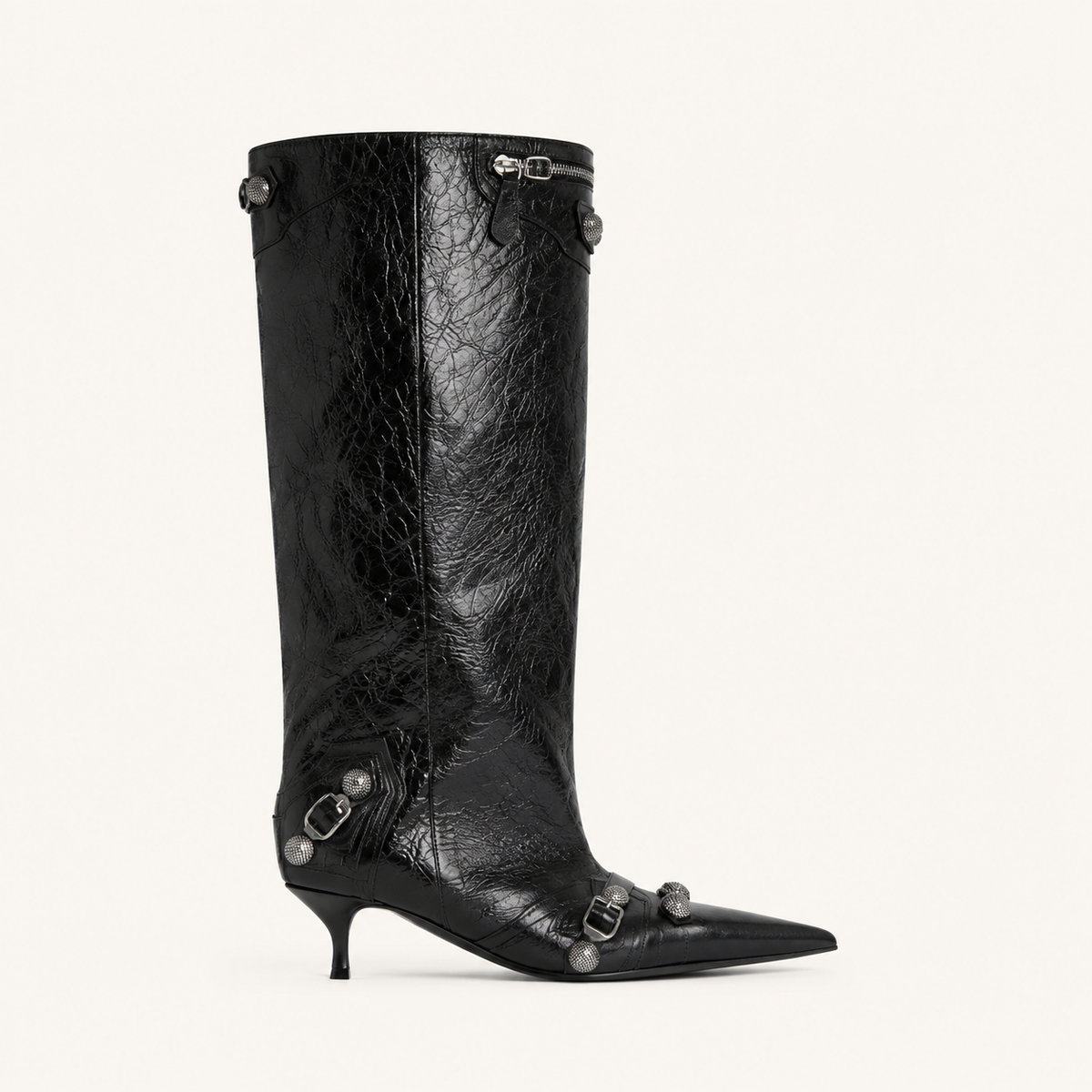 Valeria Buckled Boots