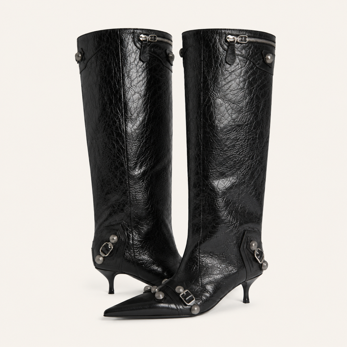 Valeria Buckled Boots