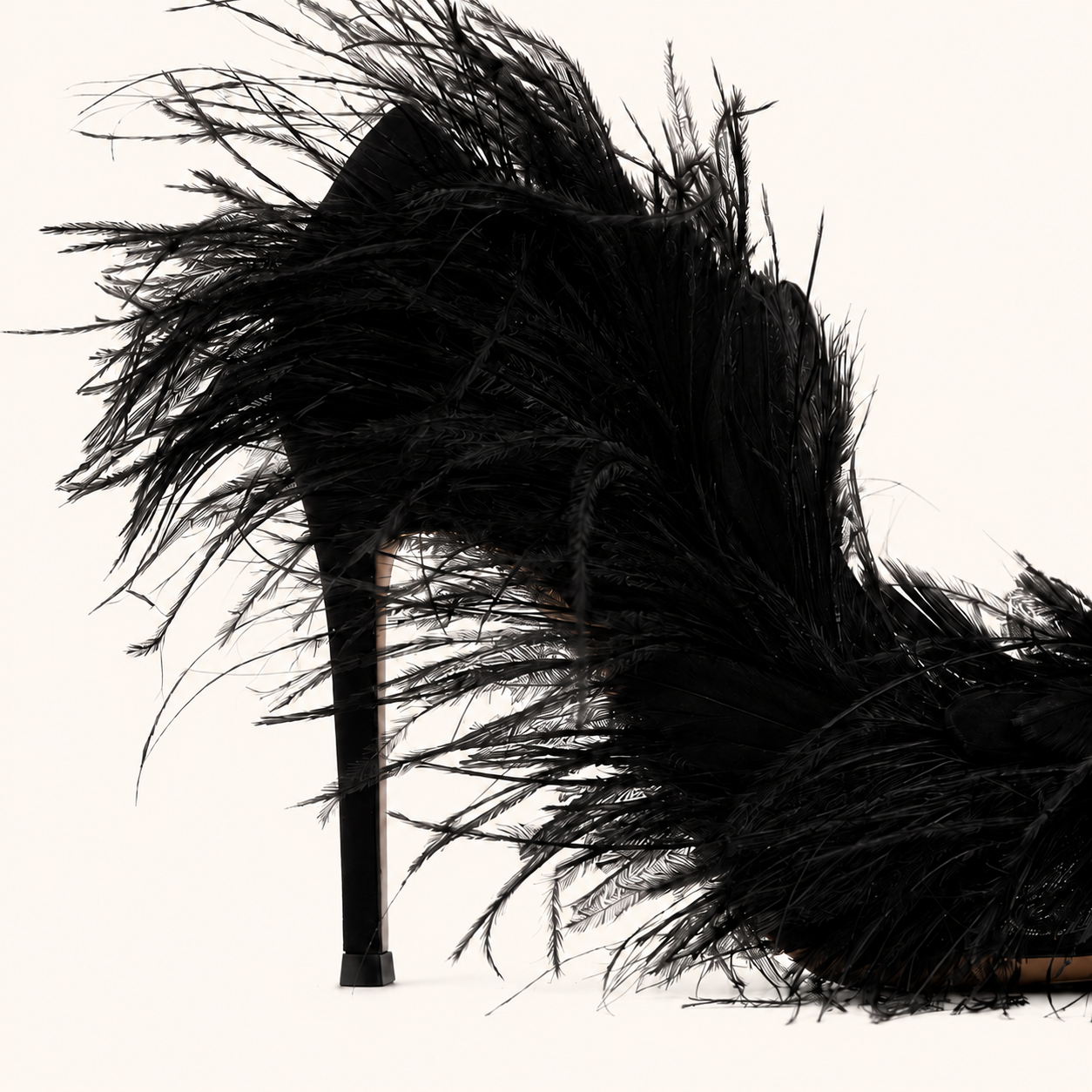 Plume Noire Mule