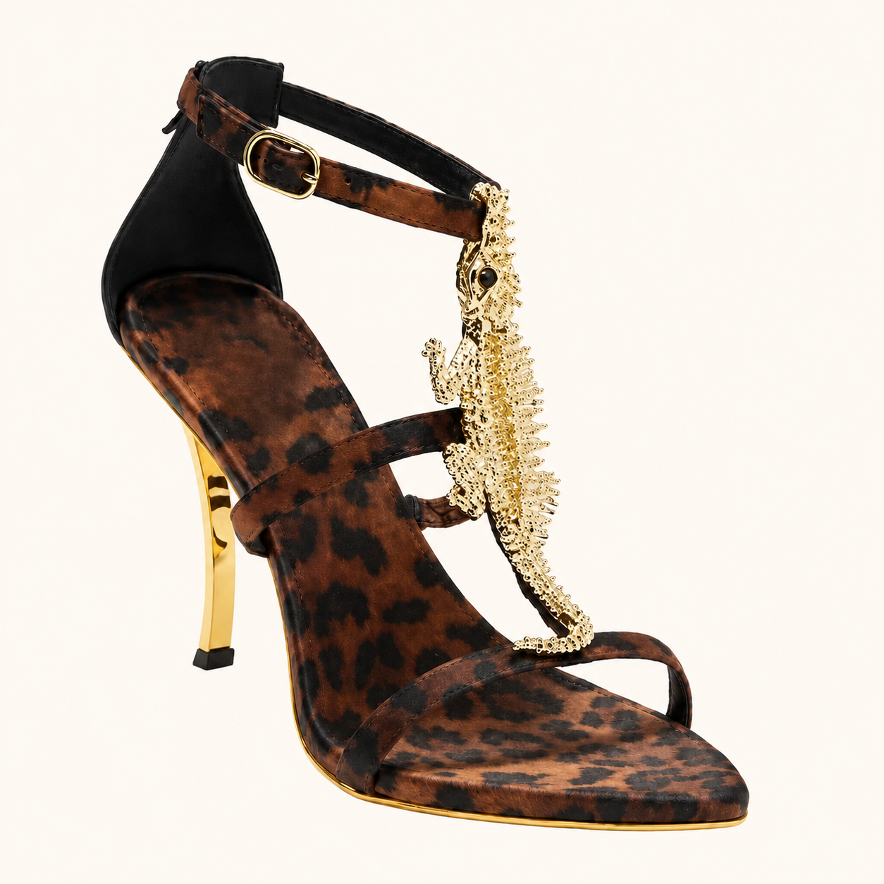 Leoparda Bijou Sandal