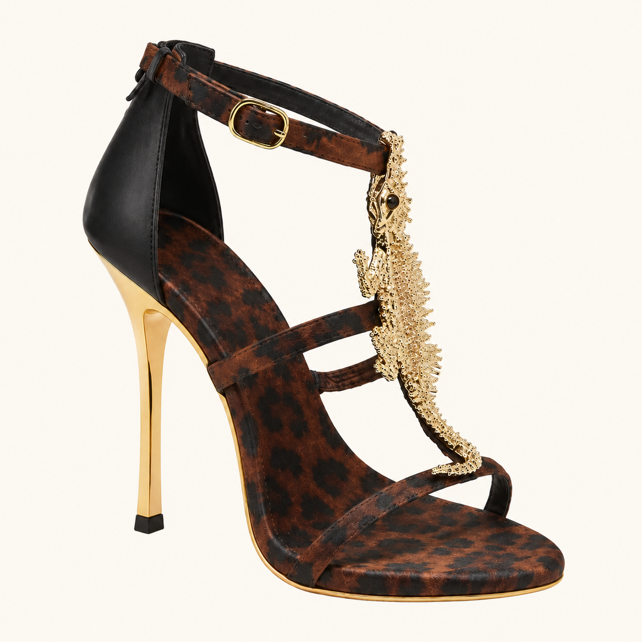 Leoparda Bijou Sandal