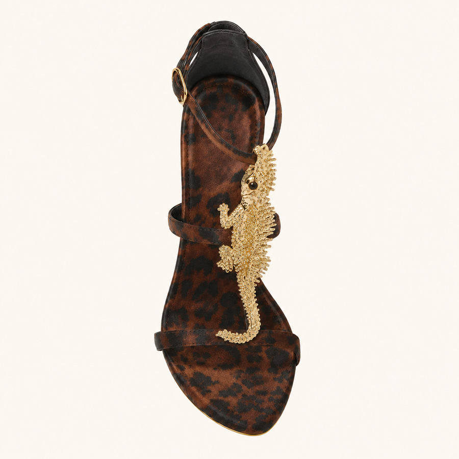 Leoparda Bijou Sandal
