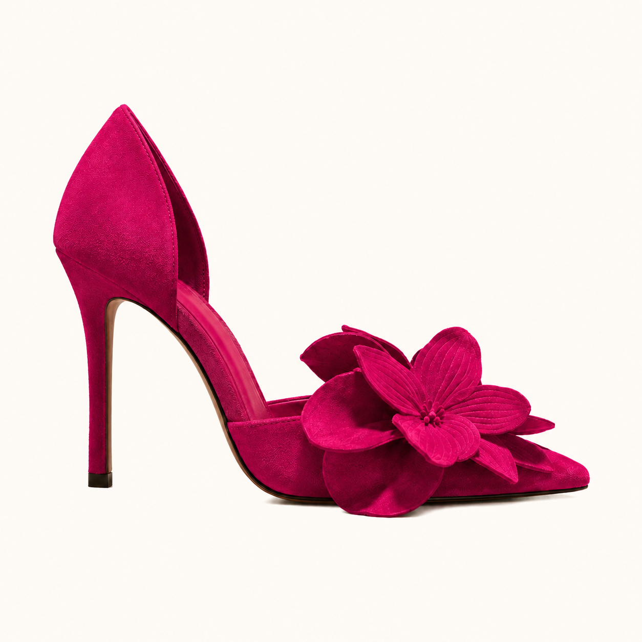 Fuchsia Fleur Pump
