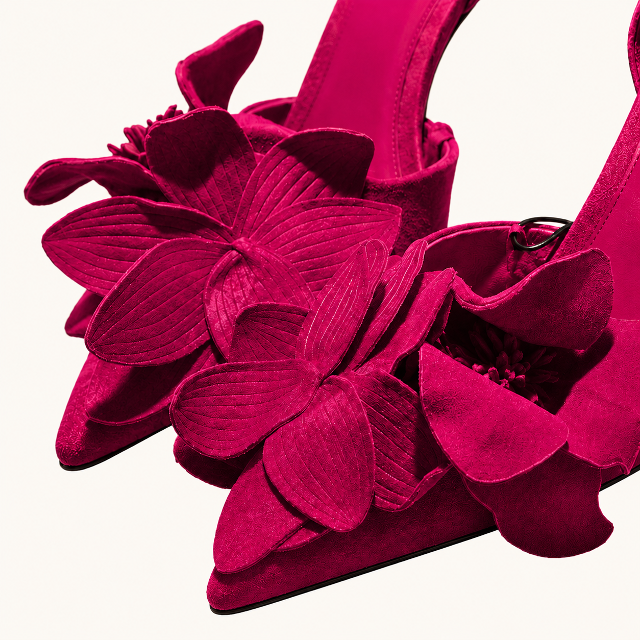 Fuchsia Fleur Pump