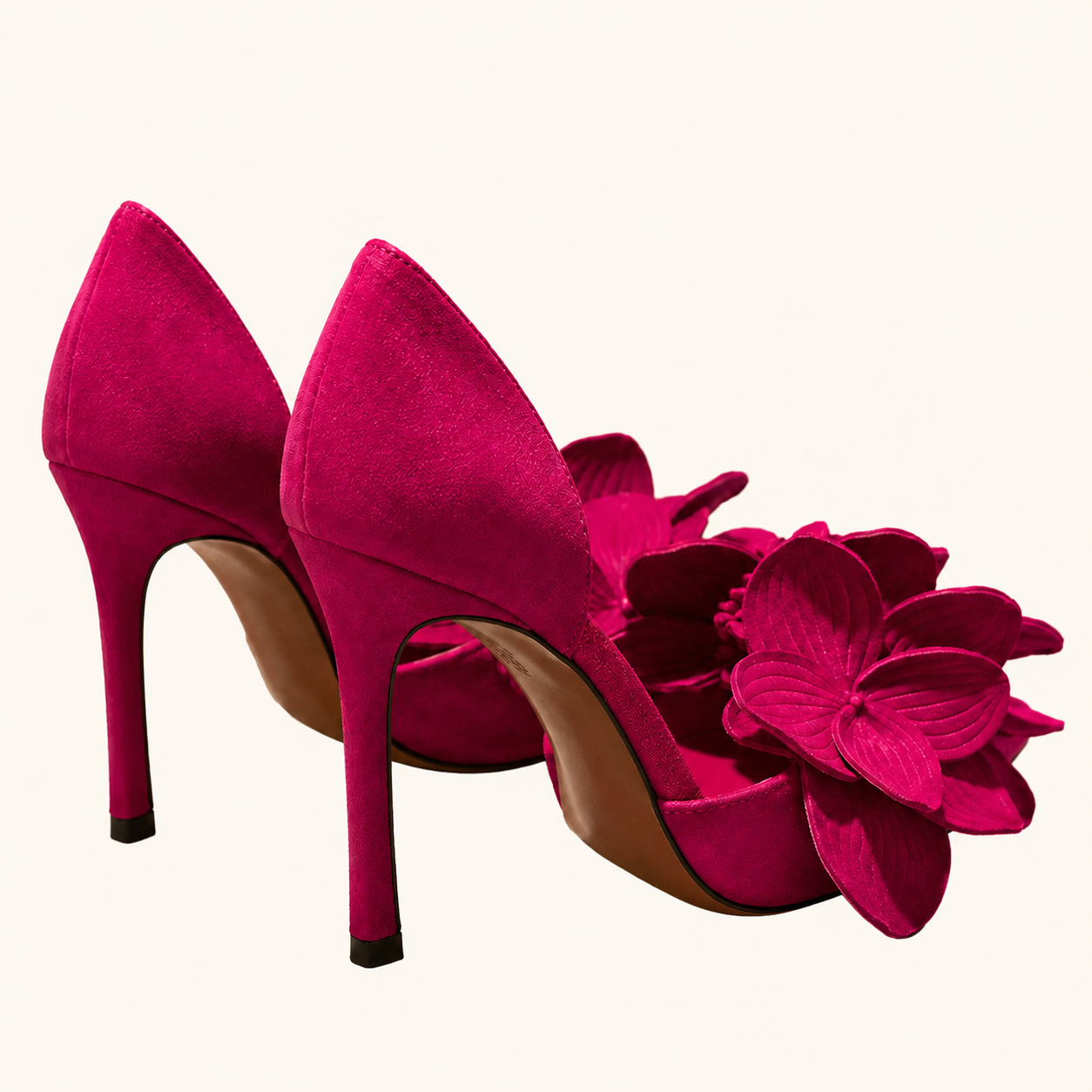 Fuchsia Fleur Pump