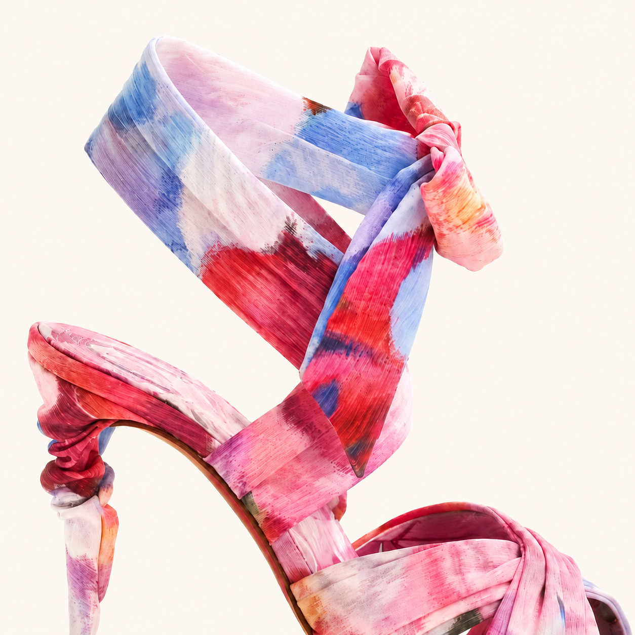 Rosa Acquarello Sandal