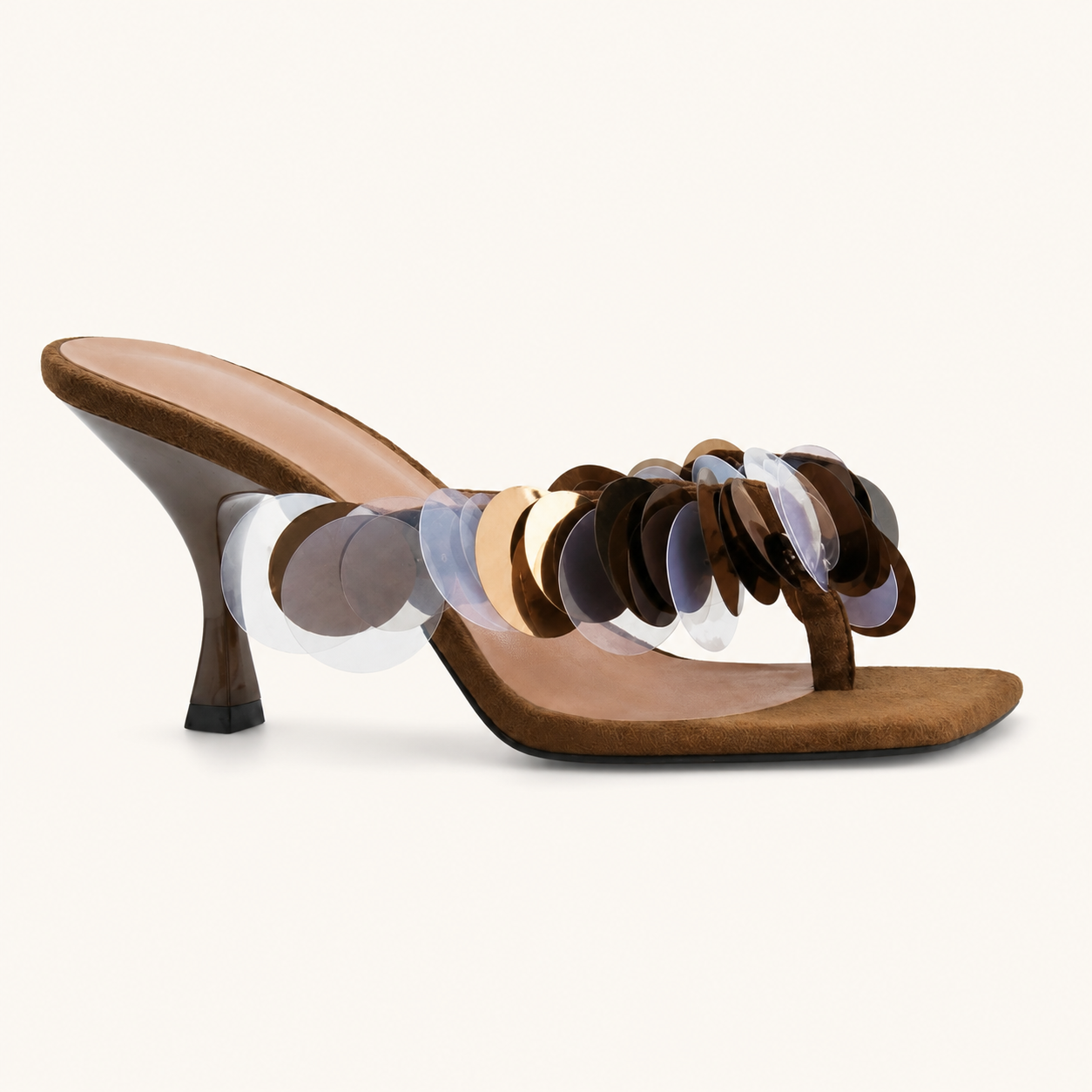 Bronze Halo Mules