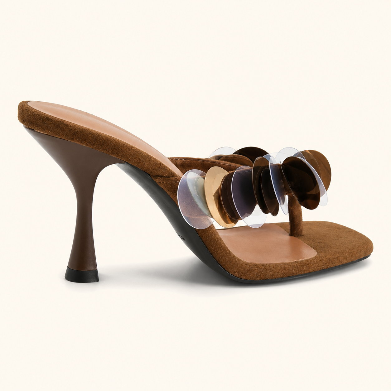Bronze Halo Mules