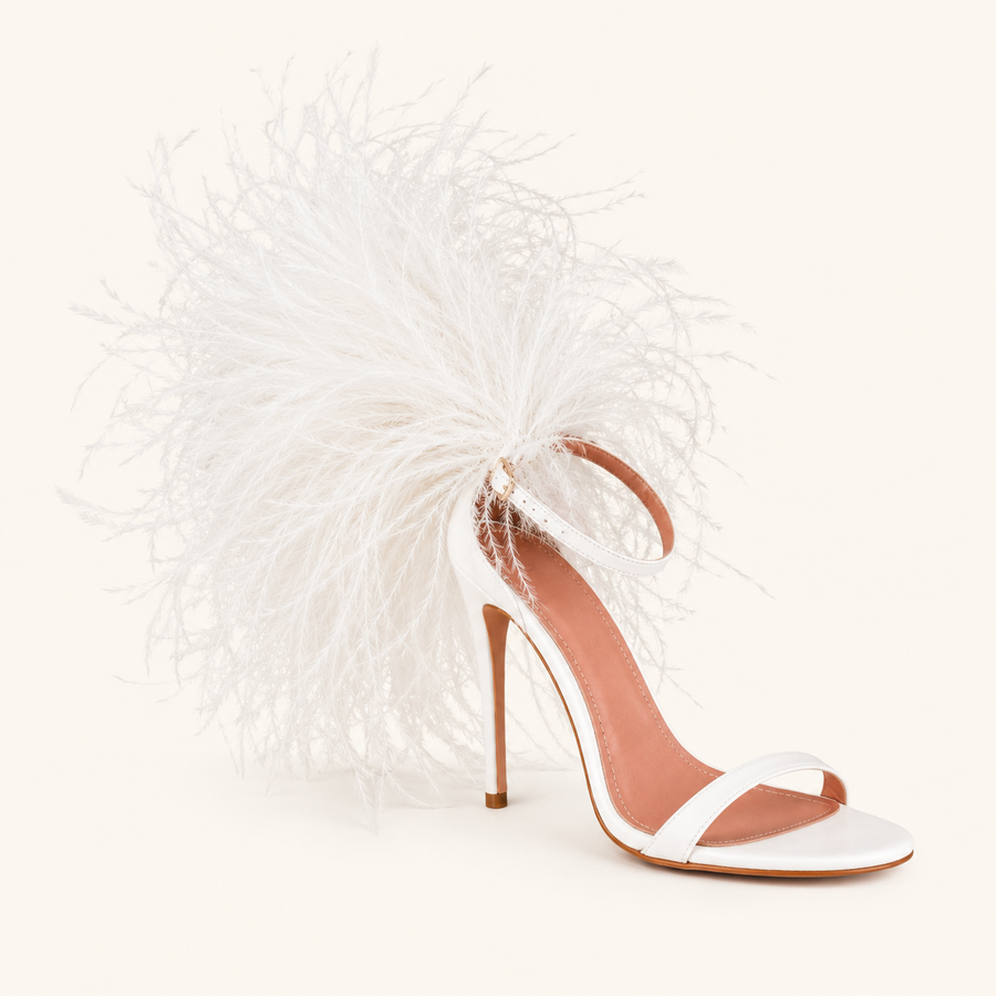 Bianca Riviera Feather Sandal