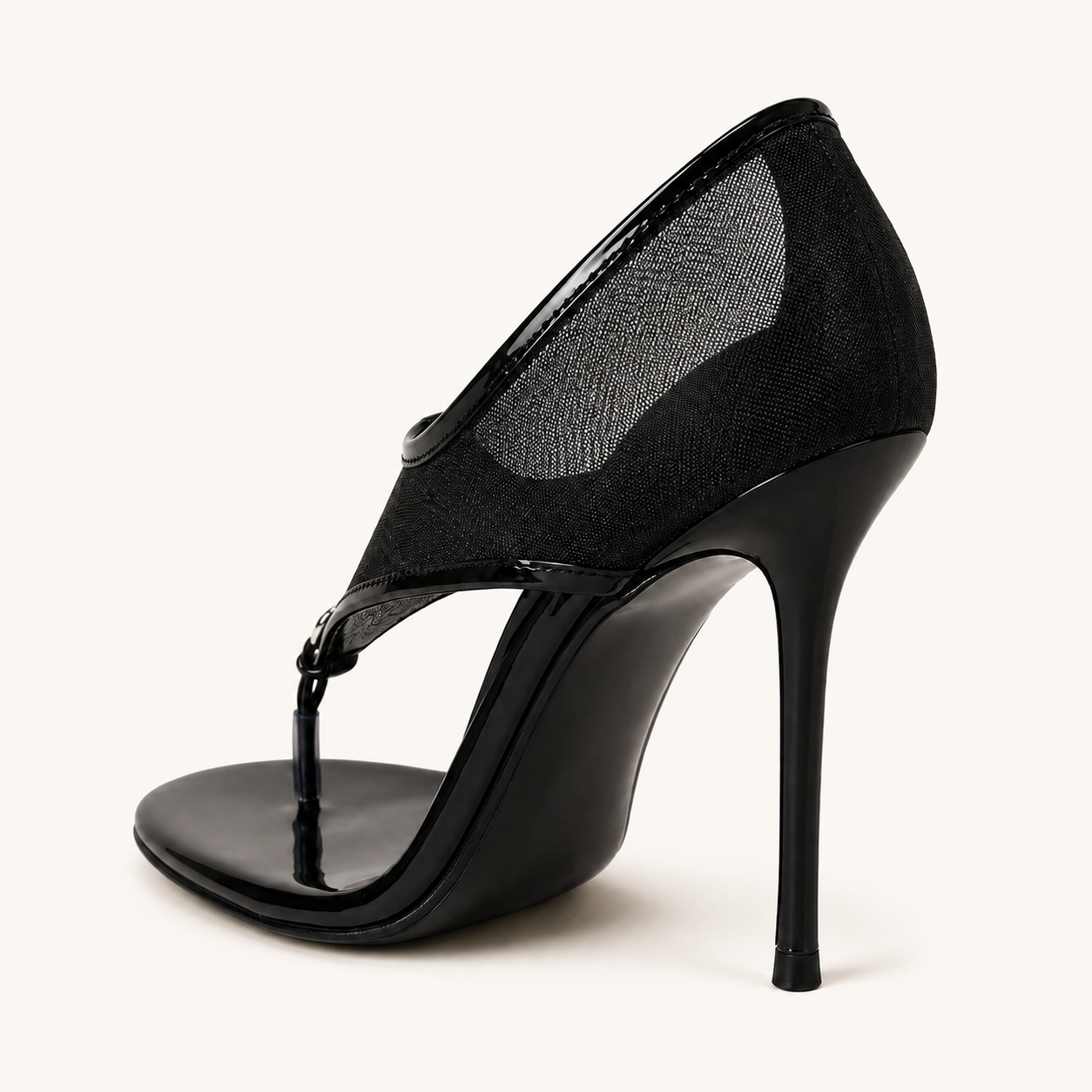 Noir Voile Heel