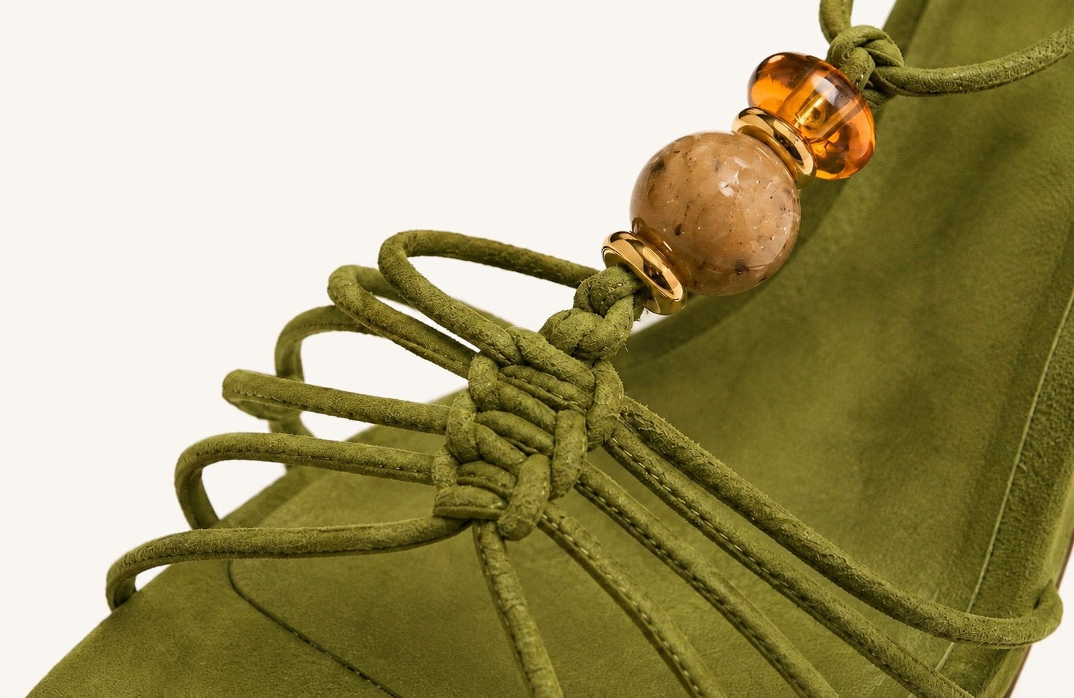 Smeralda Lace-Up Wedges