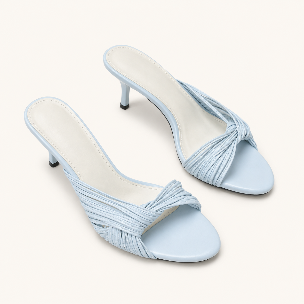 Azzurra Woven Mule