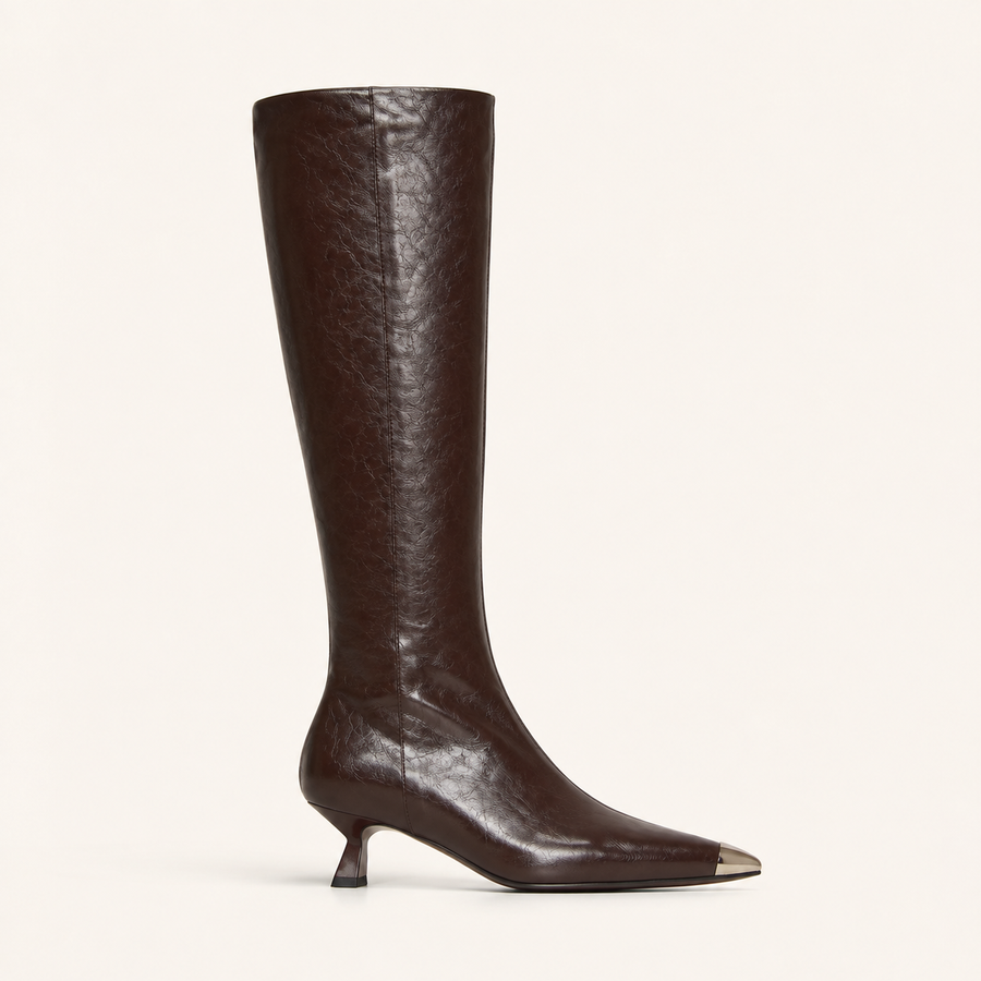 Alessia Metal-Toe Boots