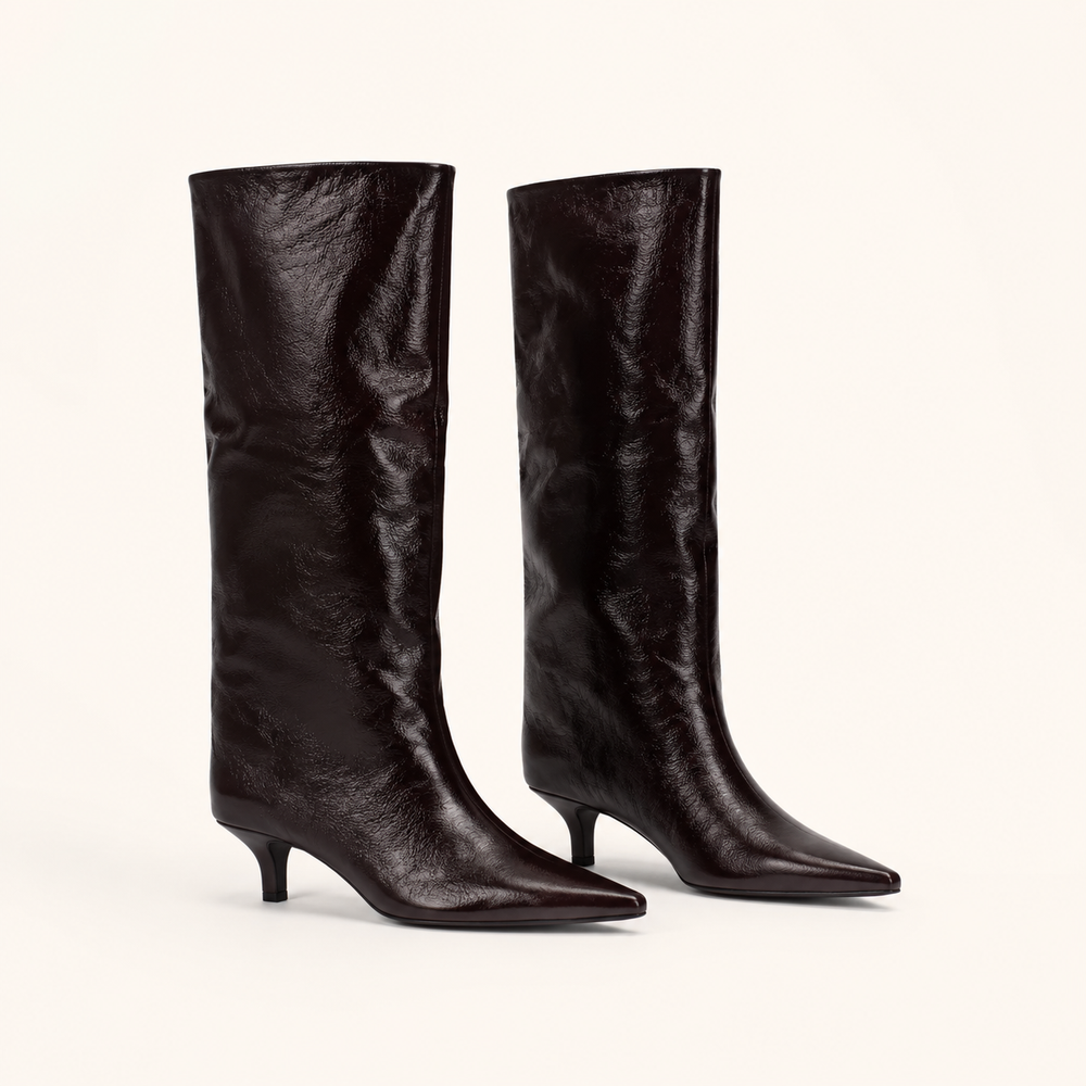 Marcella Burgundy Boots