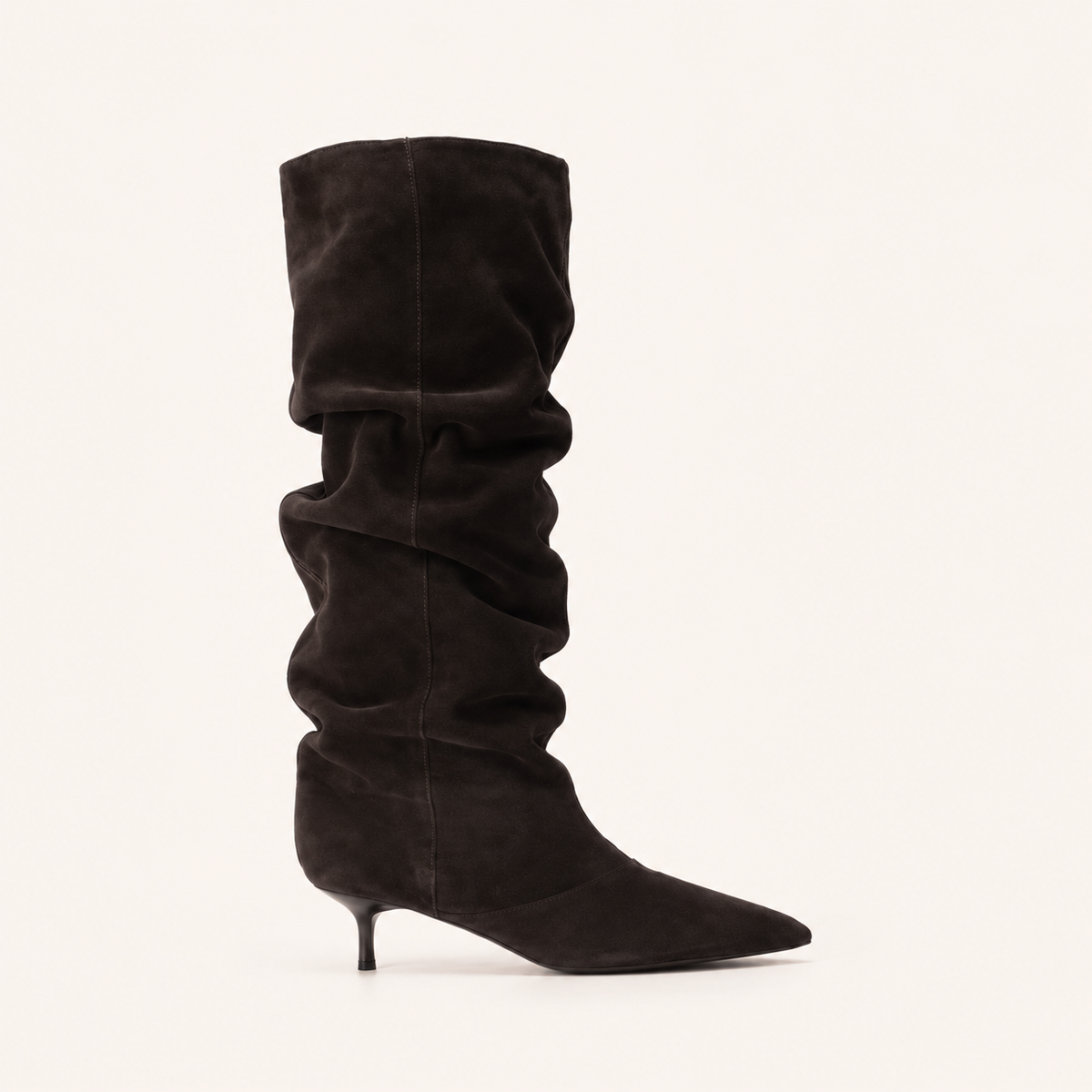 Mila Slouch Suede Boots