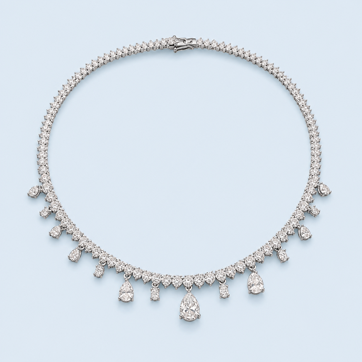 Marchetti Teardrop Fringe Necklace
